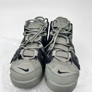 Nike Kids' Black and Stucco Uptempo Sneakers